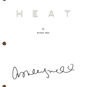 Ashley Judd Signed Autograph Heat Movie Script Full Screenplay Beckett COA