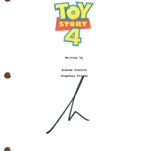 Tim Allen Signed Autograph Toy Story 4 Movie Script Full Screenplay Beckett COA