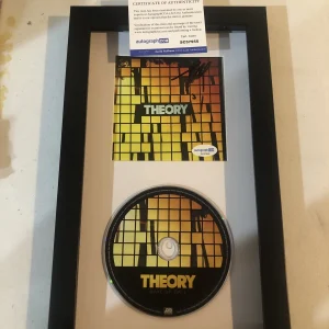 TYLER CONNOLLY THEORY OF A DEADMAN SIGNED AUTOGRAPH FRAMED CD DISPLAY ACOA