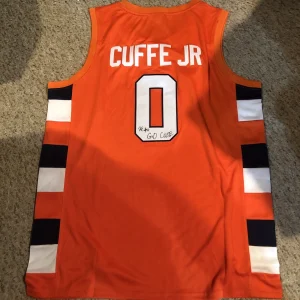 SYRACUSE ORANGE- KYLE CUFFE JR SIGNED AUTOGRAPH JERSEY COA CUSE BASKETBALL