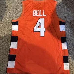SYRACUSE ORANGE- CHRIS BELL SIGNED AUTOGRAPH JERSEY COA CUSE BASKETBALL