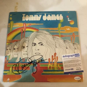 TOMMY JAMES SHONDELLS SIGNED AUTOGRAPH VINYL ALBUM ACOA RECORD