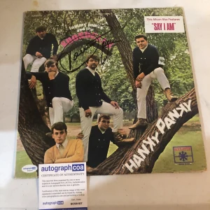 TOMMY JAMES SHONDELLS HANKY PANKY SIGNED AUTOGRAPH VINYL ALBUM ACOA RECORD
