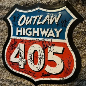 14 OKC Street Outlaws SIGNED 405 Metal Sign Daddy Dave Ryan Martin Murder Nova +