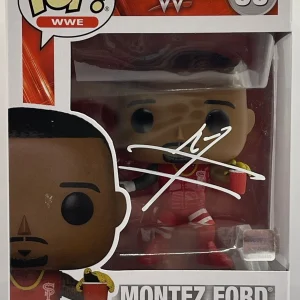 Montez Ford Signed Autographed WWE Funko Pop JSA COA Superstar
