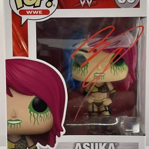 Asuka Signed Autographed WWE Divas Funko Pop Figure JSA COA