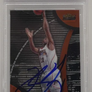 Thaddeus Young Signed Auto 2008 Topps Finest Rookie Card 76ers PSA/DNA Slabbed