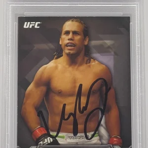 Urijah Faber Signed Auto 2014 Topps UFC Card PSA/DNA Slabbed
