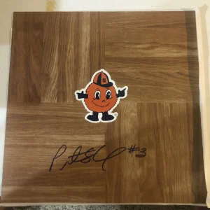 SYRACUSE ORANGE- PRESTON SHUMPERT SIGNED AUTOGRAPH FLOORBOARD COA LOGO CUSE