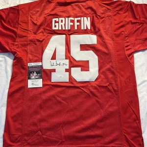 Archie Griffin Signed Autographed Ohio State Buckeyes Jersey JSA COA 2x Heisman