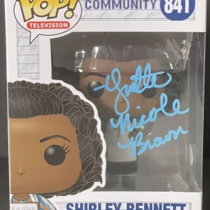 Yvette Nicole Brown Signed Autographed Community Shirley Brown Funko Pop Psa/Dna