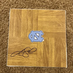 NORTH CAROLINA TAR HEELS- JASON CAPEL SIGNED AUTOGRAPH FLOORBOARD COA LOGO UNC