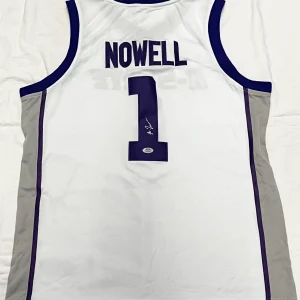Markquis Nowell Signed Autographed Kansas State Wildcats Jersey PSA/DNA Coa