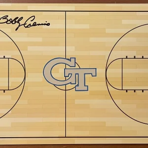 Bobby Cremins Signed Autographed Georgia Tech Coaches Clipboard PSA/DNA Coa
