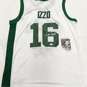 Tom Izzo Signed Autographed Michigan State Spartans Basketball Jersey JSA