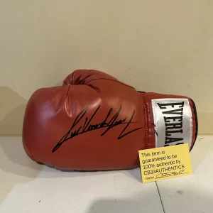 LUIS ALBERTO LOPEZ VENADO SIGNED AUTOGRAPH BOXING GLOVE COA IBF CHAMP