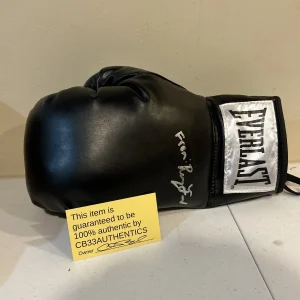 RAYMOND RAY FORD SIGNED AUTOGRAPH BOXING GLOVE COA WBA CHAMP SAVAGE