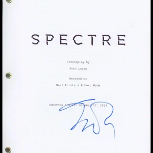 Andrew Scott "Spectre" AUTOGRAPH Signed 'C' Complete Script Screenplay ACOA