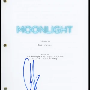Andre Holland "Moonlight" AUTOGRAPH Signed Full Complete Script Screenplay ACOA