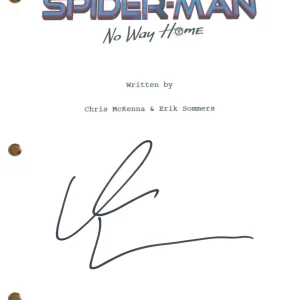Willem Dafoe Signed Autograph Spider-Man No Way Home Movie Script Beckett COA