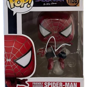 Tobey Maguire Signed Funko Pop Spider-Man No Way Home 1158 Autograph Beckett COA