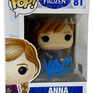 Kristen Bell Signed Frozen Funko Pop Anna 81 Disney Autograph Disney Beckett COA