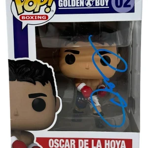 Oscar De La Hoya Signed Funko Pop Boxing #02 Golden Boy Autograph Beckett COA