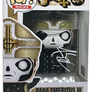 Tobias Forge Ghost Signed Papa Emeritus III 204 Funko Pop Autograph Beckett COA