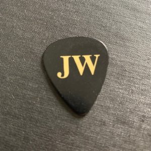 JOE WALSH AUTHENTIC PERSONAL GUITAR PICK FROM 2013 RARE EAGLES GUITARIST