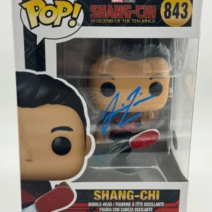 Simu Liu "Shang-Chi" AUTOGRAPH Signed Funko Pop 843 Bobblehead Figure ACOA