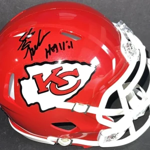 Steve Spagnuolo Signed Autographed Kansas City Chiefs Mini Helmet PSA/DNA