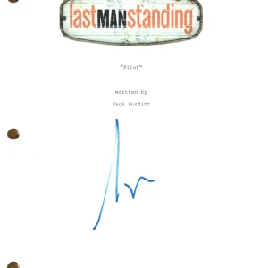 Tim Allen Signed Autograph Last Man Standing Pilot Episode Script Beckett COA