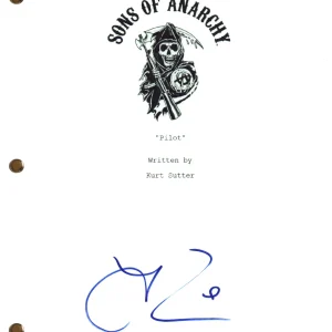 Theo Rossi Signed Autograph Sons of Anarchy Pilot Episode Script Juice BAS COA