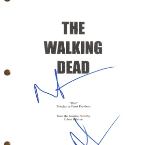 Andrew Lincoln Norman Reedus Signed Autograph The Walking Dead Pilot Script BAS