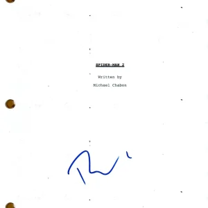 Tobey Maguire Signed Autograph Spider-Man 2 Movie Script Full Screenplay BAS COA