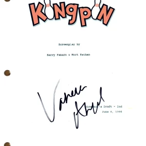 Vanessa Angel Signed Autograph Kingpin Movie Script Full Screenplay Beckett COA