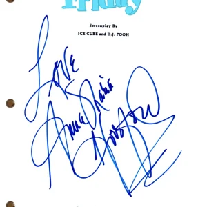 Anna Maria Horsford Signed Autograph Friday Movie Script Screenplay ACOA COA