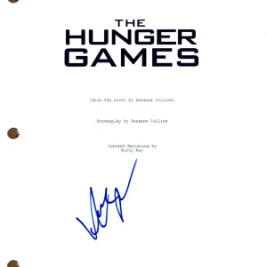 Amandla Stenberg Signed Autograph The Hunger Games Movie Script Screenplay ACOA
