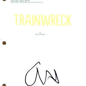 Amy Schumer Signed Autograph Trainwreck Movie Script Full Screenplay Beckett COA