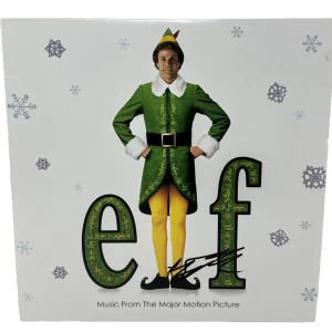 Will Ferrell Signed Elf Movie Soundtrack Vinyl Record Album Autograph ACOA COA