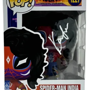 Karan Soni Signed Funko Pop Spider-Man India 1227 Spider-Verse Autograph BAS COA