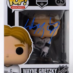 Wayne Gretzky Signed Autograph Funko Pop Hockey LA Los Angeles Kings Beckett COA