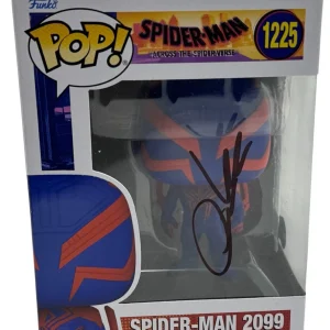 Oscar Isaac Signed Funko Pop Spider-Man 2099 1225 Spider-Verse Autograph BAS COA