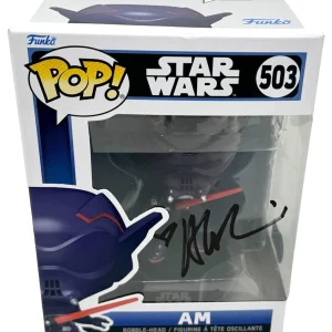 Alison Brie Signed Funko Pop Star Wars Visions AM #503 Autograph Beckett COA