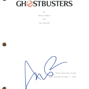 Annie Potts Signed Autograph Ghostbusters Movie Script Screenplay Beckett COA