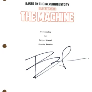 Bert Kreischer Signed Autograph The Machine Movie Script Beckett COA