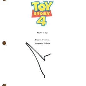 Tim Allen Signed Autograph Toy Story 4 Movie Script Full Screenplay Beckett COA