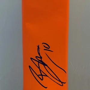 Brandon McManus Jacksonville Jaguars signed Endzone Pylon autographed JSA