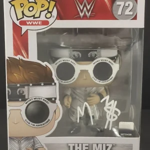 The Miz Signed Autographed Funko Pop Vinyl WWE Figure I’m Awesome JSA