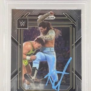 Kit Wilson Signed 2023 Prizm Card WWE Superstar PSA/DNA Slabbed